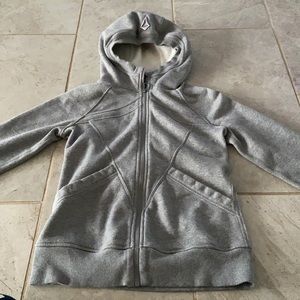 Gray ivivva zip up jacket